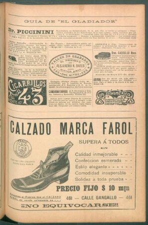 Guía de "El Gladiador"