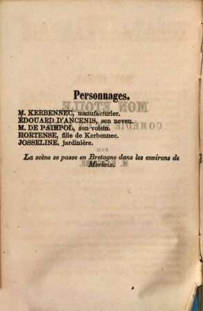 Mon étoile : comédie en 1 acte