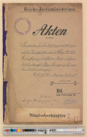 Straferlass und Niederschlagung anhängiger Strafverfahren: Frühere Baltikumkämpfer