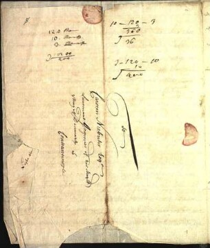 4) N. van Maseyk an Niebuhr in Konstantinopel, Aleppo, 15. April 1767