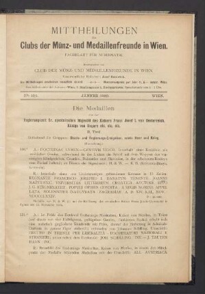 N° 104. Jänner 1899 .Wien