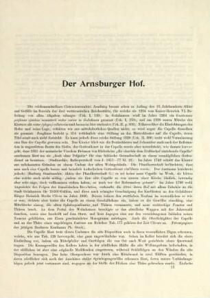 Der Arnsburger Hof