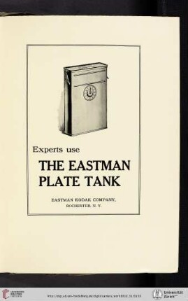 Eastman Kodak Company [Eastman Plate Tank]