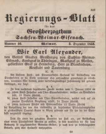 Nr. 40 : 3. Dezember 1853
