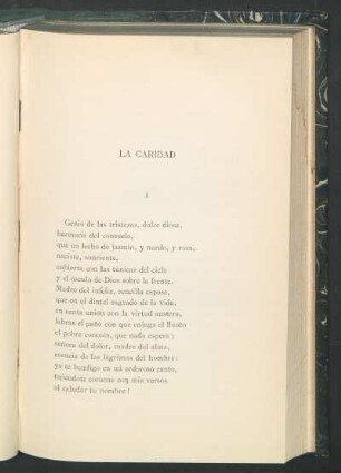La caridad