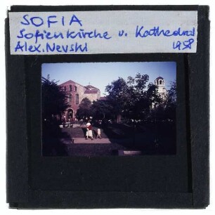 Sofia, Alexander-Newski-Kathedrale,Sofia, Sophienkirche