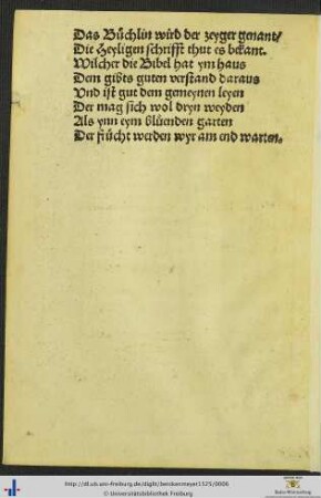 Einleitende Verse