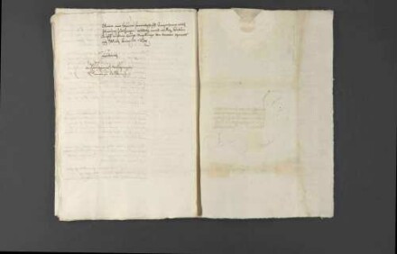 Pfalzgraf Wolfgang teilt Herzog Christoph von Württemberg das Antwortschreiben mit, welches er von König Friedrich II. von Dänemark auf das Kondolenzschreiben wegen des Todes seines Vaters erhalten habe.