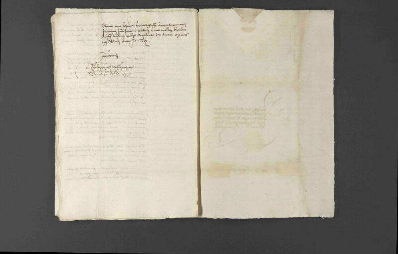 Pfalzgraf Wolfgang teilt Herzog Christoph von Württemberg das Antwortschreiben mit, welches er von König Friedrich II. von Dänemark auf das Kondolenzschreiben wegen des Todes seines Vaters erhalten habe.