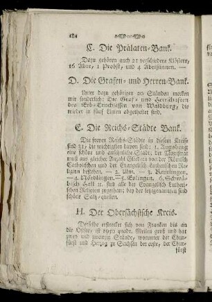 H. Der Obersächsische Kreis.