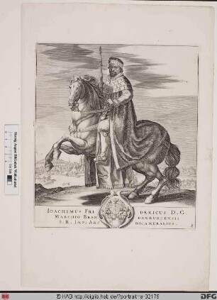 Bildnis Joachim Friedrich, Kurfürst von Brandenburg (reg. 1598-1608)