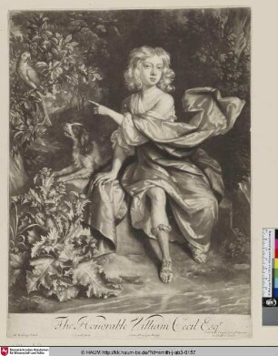 The Honorable William Cecil Esqr [Hon. William Cecil]