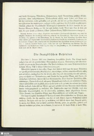 Die französischen Behörden