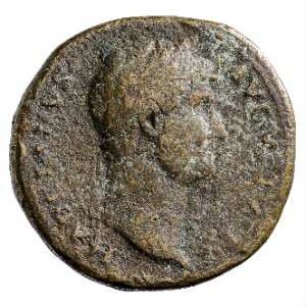 Münze, Sesterz, 134 - 138 n. Chr.