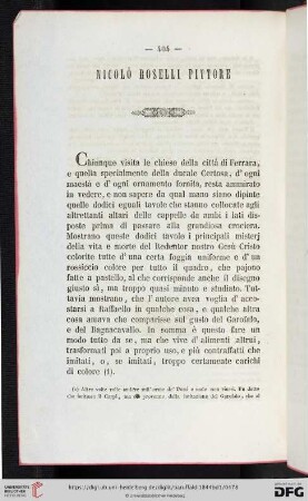 Nicolò Roselli pittore