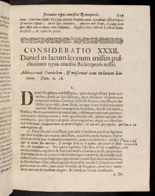 119-130, Consideratio XXXII - XXXIV