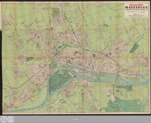 Pharus-Plan Magdeburg