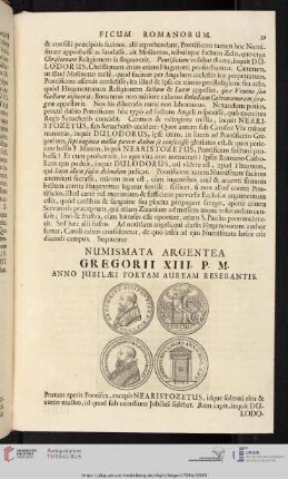 Numismata Argentea Gregorii XIII. P.M. [...]