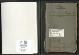 Munitions–Transporte: Organisation der Fuhren