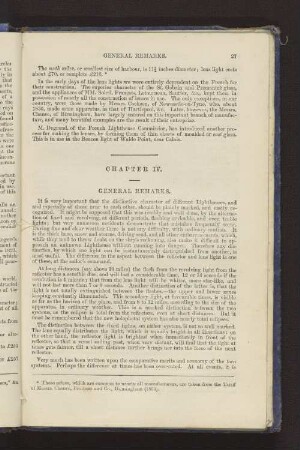 CHAPTER IV. GENERAL REMARKS