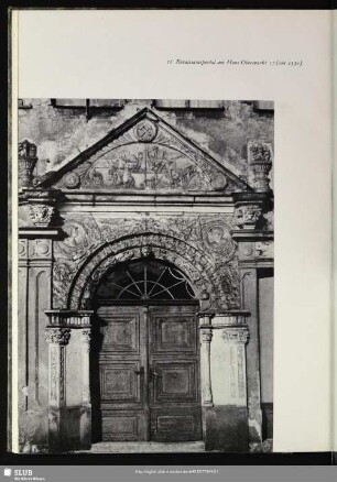 16 Renaissanceportal am Haus Obermarkt 17 (um 1530)