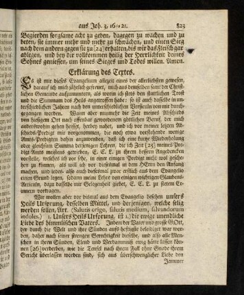 823-841, Erklärung des Textes.; Lehr- Puncte.