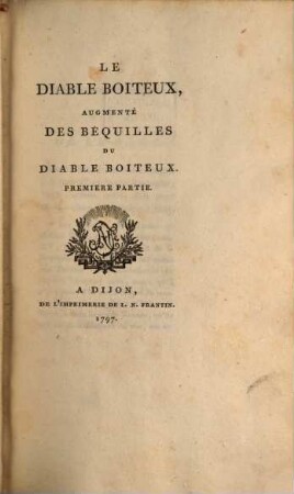 Le Diable Boiteux, 1