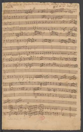 5 Konzerte; cemb, strings