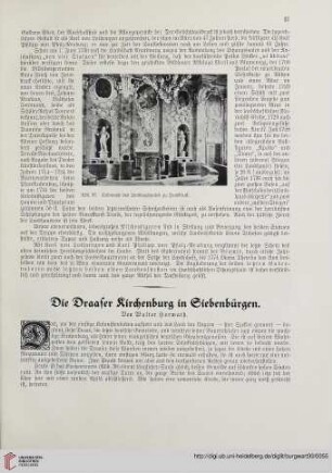 30: Die Draaser Kirchenburg in Siebenbürgen