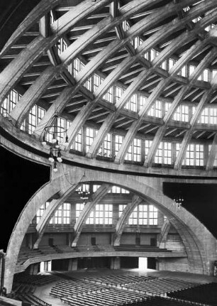 Wroclaw (Breslau)/Polen. Jahrhunderthalle (1911-1913, M. Berg). Inneres