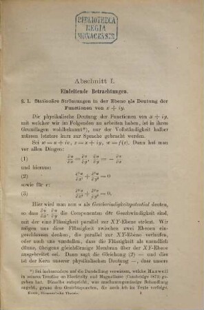 Ueber Riemann's Theorie der algebraischen Functionen und ihrer Integrale : eine Ergänzung der gewöhnlichen Darstellungen