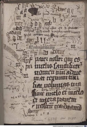 Modus latinitatis : mit Regulae de arte dicendi. [1-2], 1