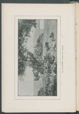 El Algarrobo. [Cuadro] : [Grabado de Miralles, de Barcelona.]