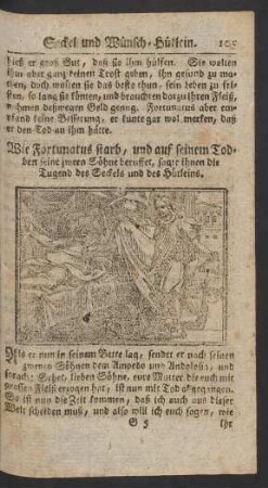Wie Fortunatus starb ...