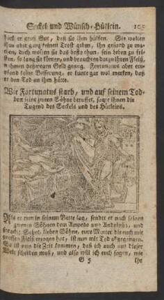 Wie Fortunatus starb ...