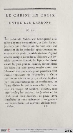 Le Christ en croix entre les larrons (No. 510)
