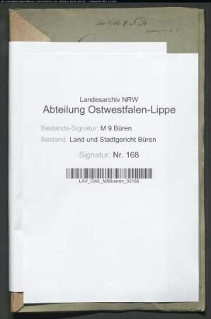 Erblasser: Rüther, Franz; Erblasser: Rüther, Gertrud, geb. Vollmer: