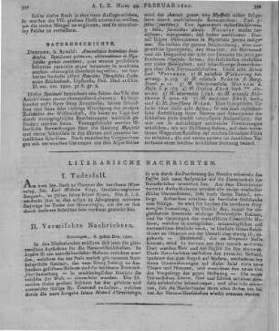 Reichenbach, H. G. L.: Amoenitates Botanicae Dresdenses. Specimum 1. Observationes In Myosotidis Genus Continens. Dresden: Arnold 1820