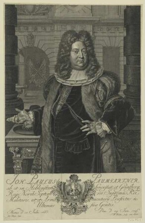 Bildnis des Joh. Paulus Paumgartner