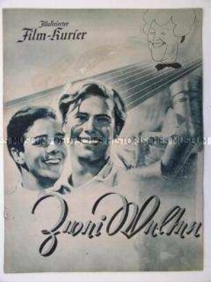 Filmzeitschrift zu dem deutschen Spielfilm "Zwei Welten"