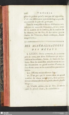 Des Minéralisateurs des Métaux
