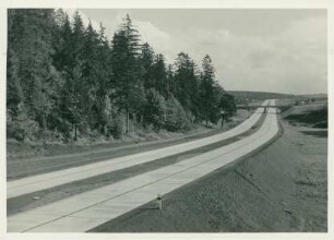 Reichsautobahn Berlin-München km 100-107, Deutschland, 1935-1936