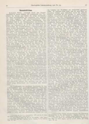 39-41 [Rezension] Rohden, G. v., Sexualethik