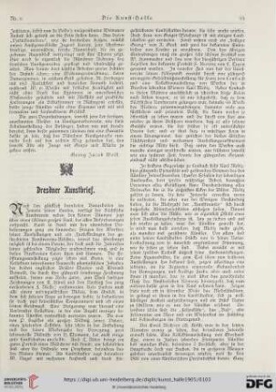 Dresdner Kunstbrief