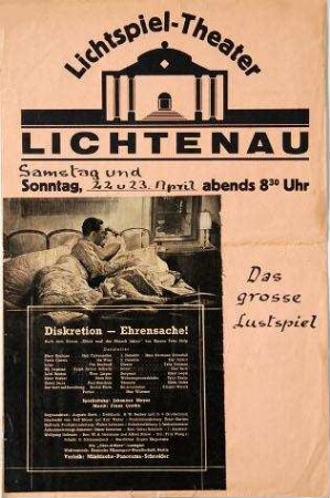 Diskretion - Ehrensache