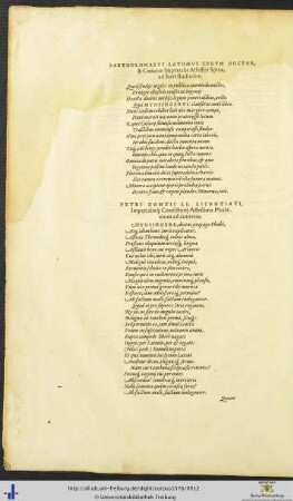 Einleitende Verse