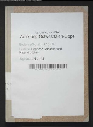 Salbuch der Vogtei Oerlinghausen von 1528, Bd. 2