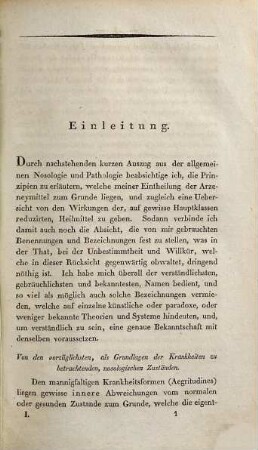 Handbuch der speziellen Heilmittellehre, 1