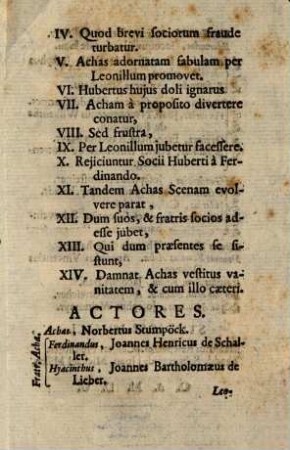 Speculum Non Fallax Christi Patientis Imago : [Periocha]