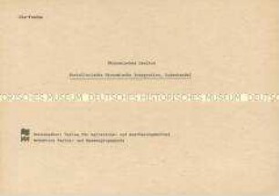 Textheft zum Dia-Vortrag "Ökonomisches Lexikon - Sozialistische ökonomische Integration, Außenhandel"